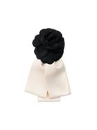 Chanel Vintage Camelia Rosette Corsage - Black