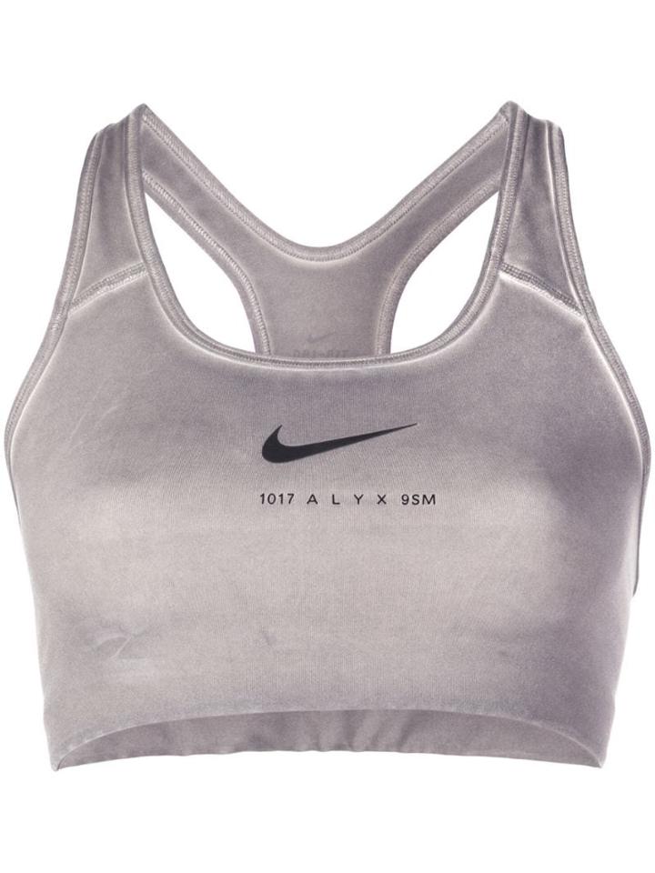 1017 Alyx 9sm Nike X 1017 Alyx 9sm Sports Bra - Grey