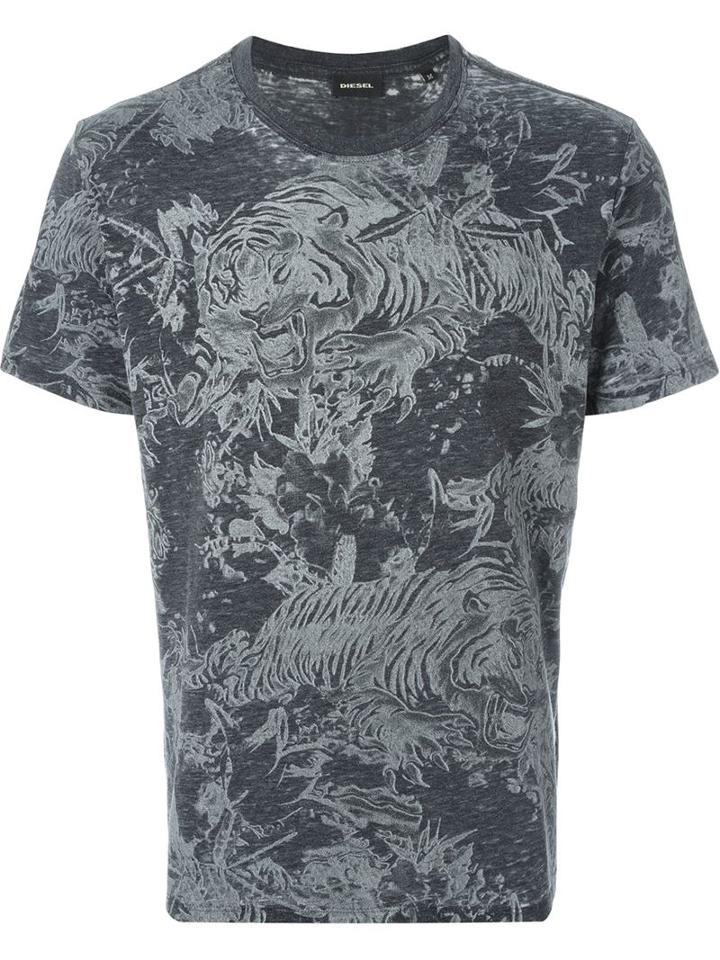 Diesel Nature Print 't-joe' T-shirt