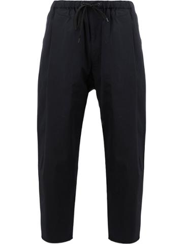 08sircus Cropped Trousers - Blue