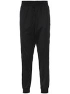 Moschino Italy Logo Band Cotton Sweatpants - Black