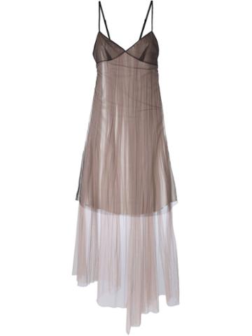 Quetsche Tulle Detail Dress