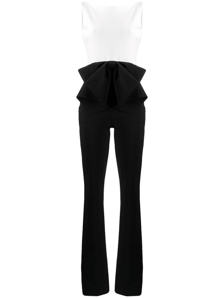 Le Petite Robe Di Chiara Boni Two-tone Jumpsuit - White