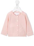 Burberry Kids - Round Neck Cardigan - Kids - Cashmere - 18 Mth, Pink/purple