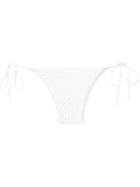 Cecilia Prado Knit Bikini Bottom, Women's, Size: Pp, White, Acrylic/viscose