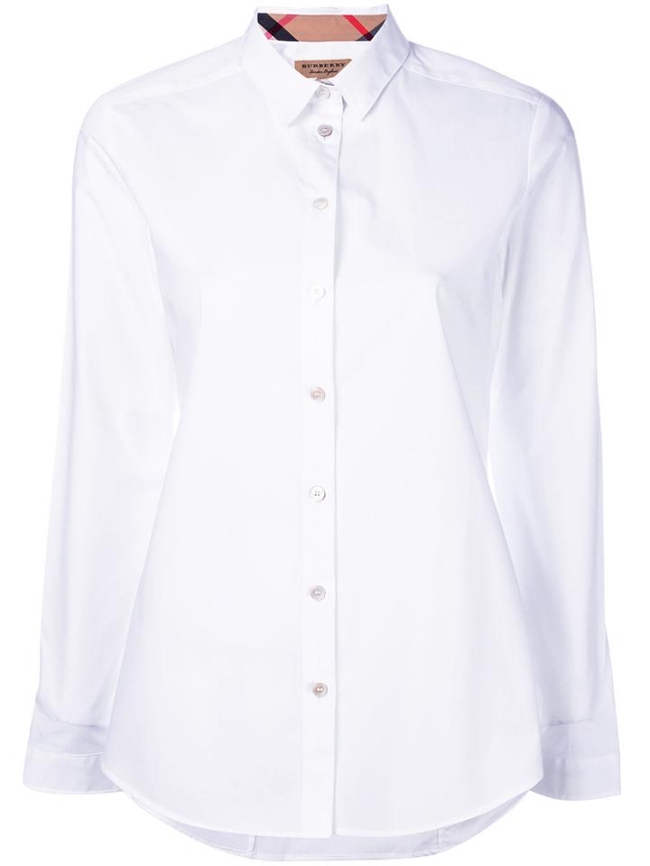 Burberry Classic Long-sleeved Shirt - White