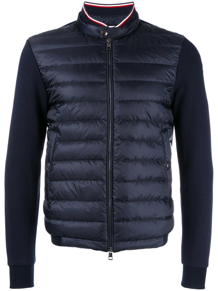 Moncler Padded Jacket, Men's, Size: Xxl, Blue, Feather Down/cotton/polyamide