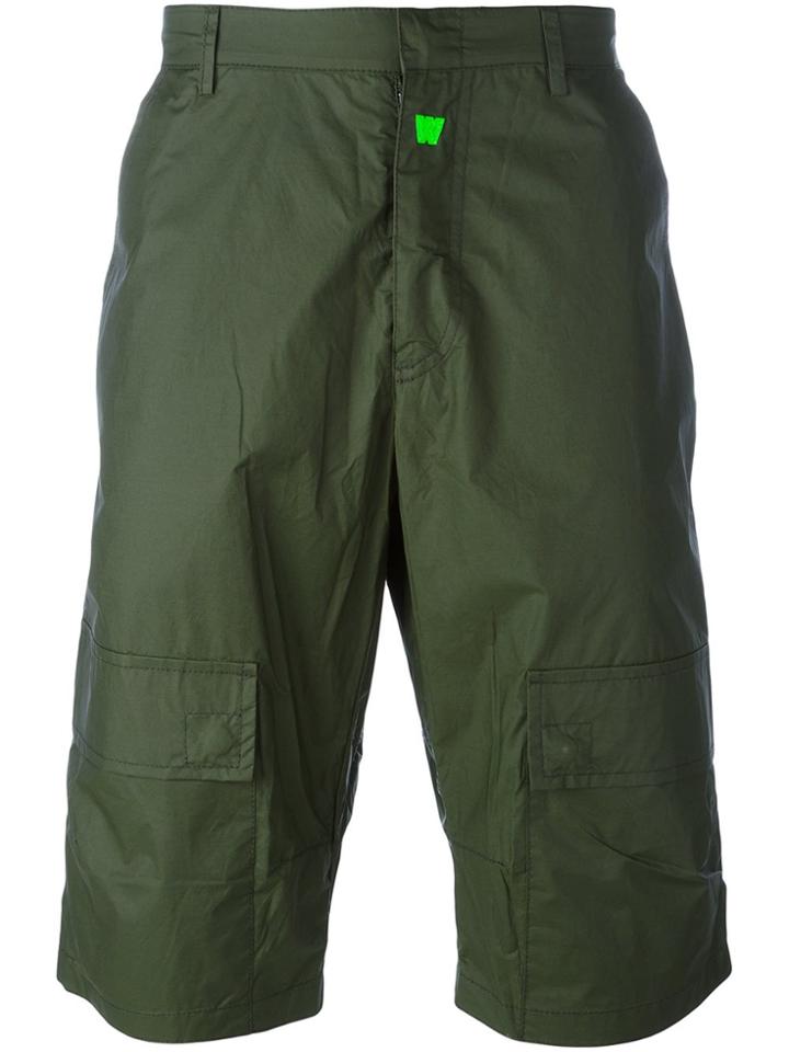 Walter Van Beirendonck Vintage Waterproof Shorts - Green