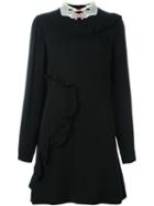 Vivetta 'arabetta' Dress, Women's, Size: 40, Black, Viscose/acetate/polyester