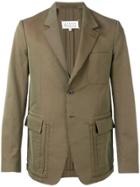 Maison Margiela Single-breasted Blazer - Green