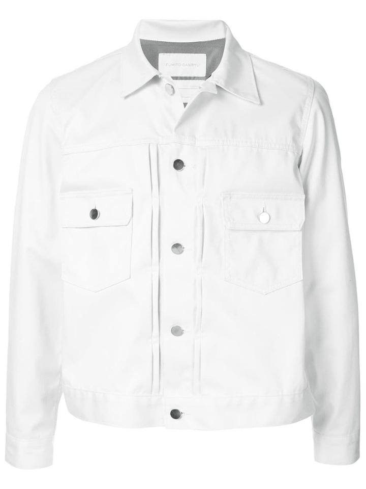 Fumito Ganryu Denim Jacket - White