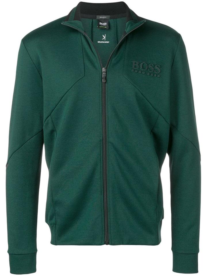 Boss Hugo Boss Zipped-up Jacket - Green