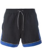Versace 'sport' Swim Shorts, Men's, Size: 4, Black, Polyamide/polyester
