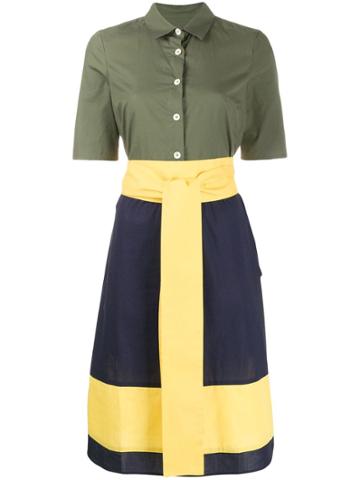 Peter Taylor Cristina Shirt Dress - Green