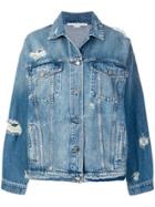 Stella Mccartney Oversized Denim Jacket - Blue