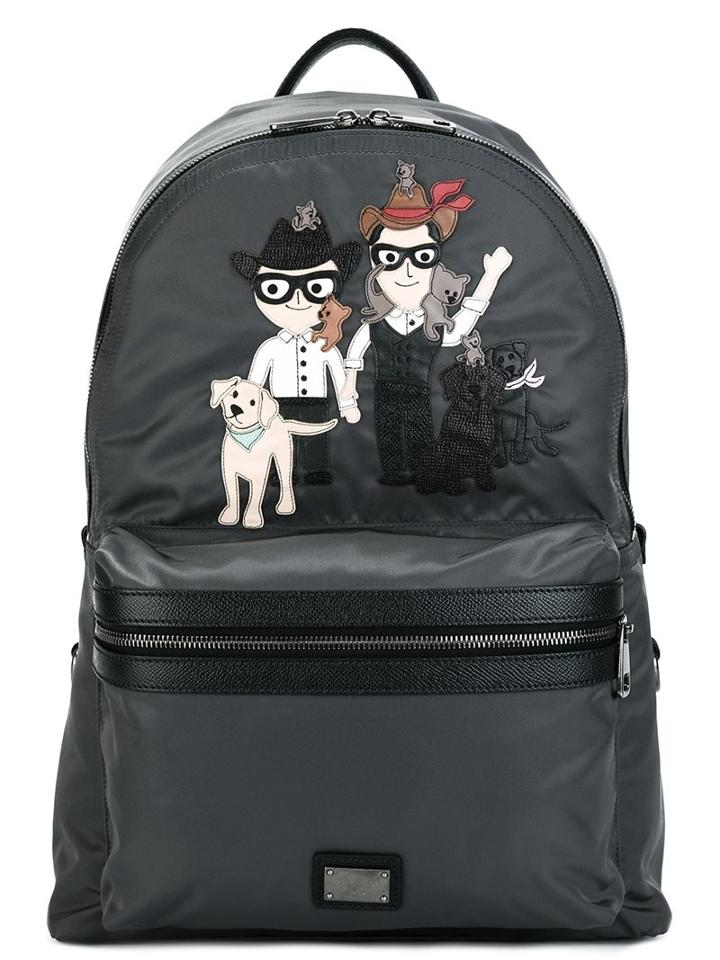 Dolce & Gabbana 'vulcano' Designer's Patch Backpack