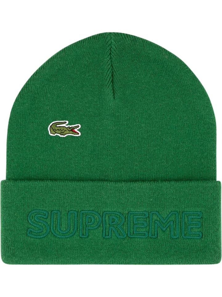 Supreme Lacoste Beanie - Green