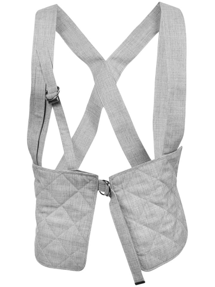 Jil Sander Strap Vest Top - Grey
