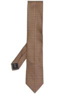 Ermenegildo Zegna Geometric Pattern Tie - Black