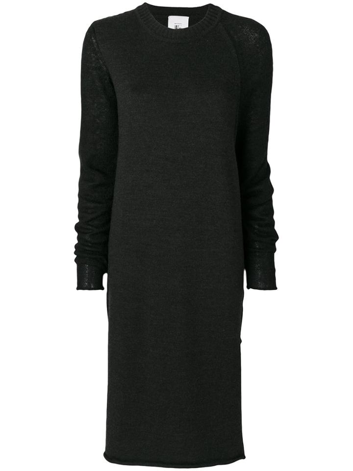 Lost & Found Rooms Long Knitted Dress - Grey