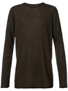 Ziggy Chen Striped Top - Brown