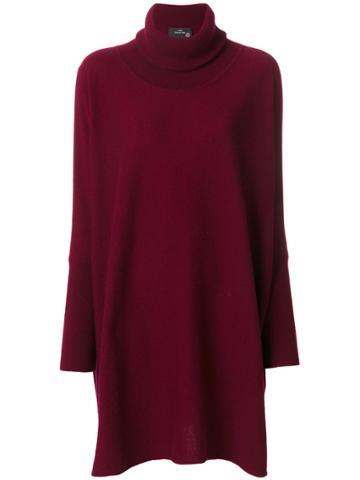 Boule De Neige Oversized Sweater - Red