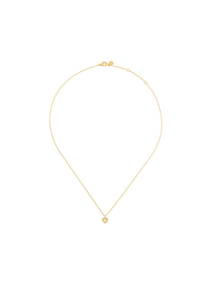 Astley Clarke Mini Heart Pendant - Metallic