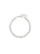 Alessandra Rich Daisy Embellished Choker - Metallic