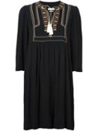 Isabel Marant Étoile 'clara' Dress, Women's, Size: 40, Black, Polyester/viscose