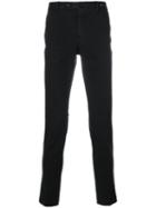 Pt01 - Classic Chinos - Men - Cotton/spandex/elastane - 56, Black, Cotton/spandex/elastane