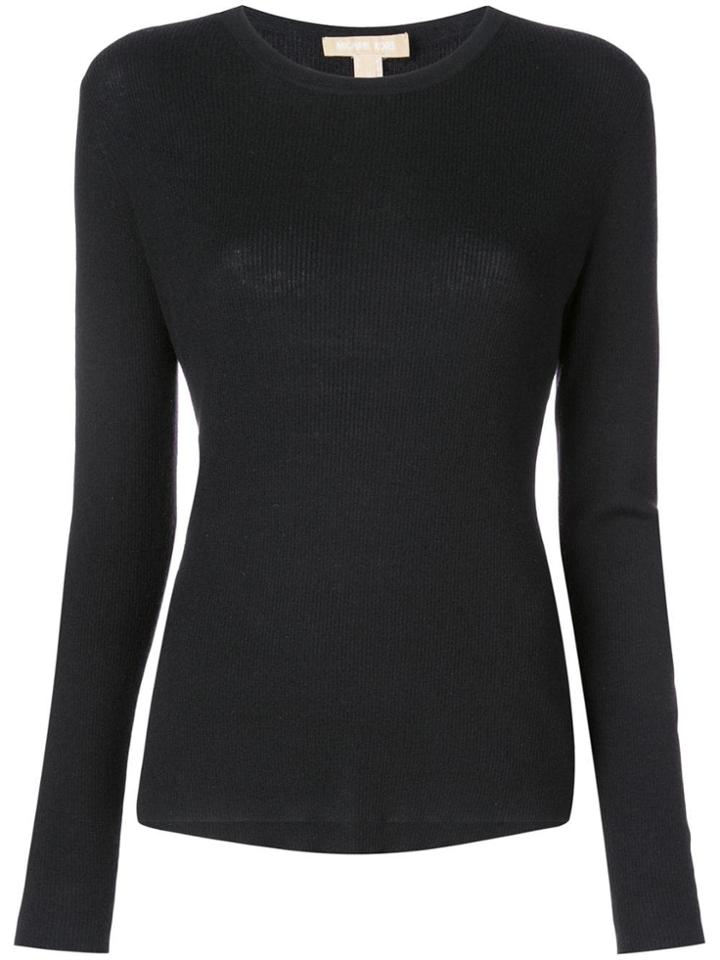 Michael Kors Featherweight Knit Sweater - Black