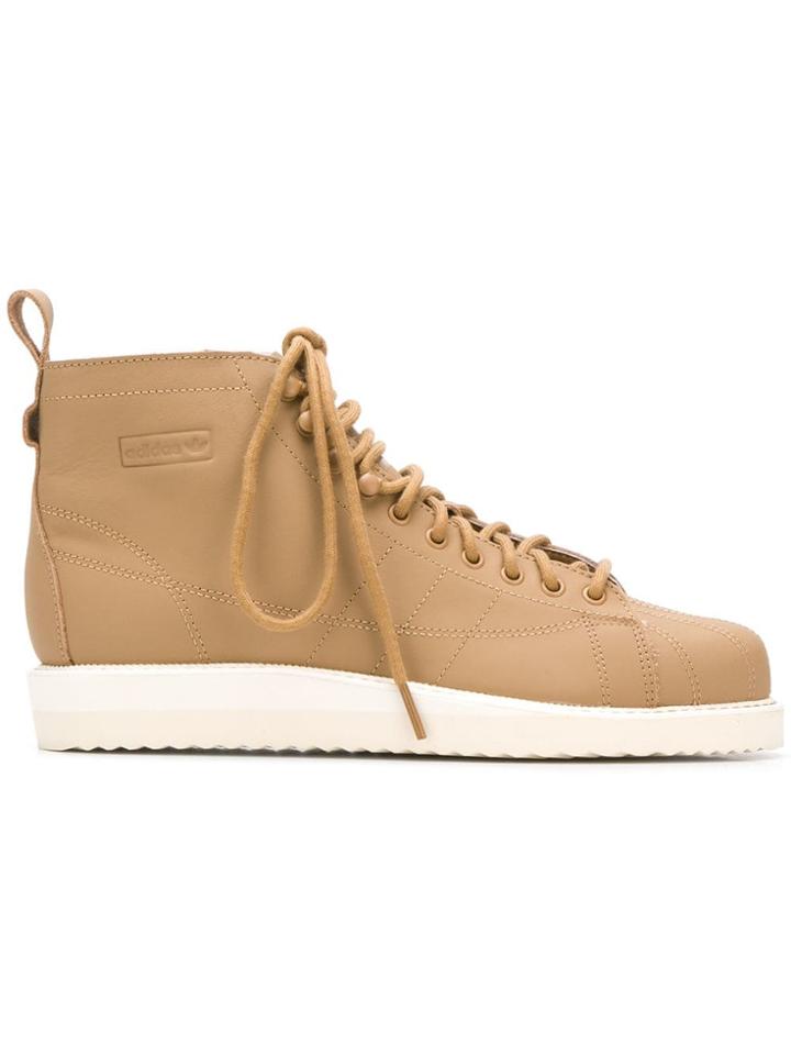 Adidas Super Star Boots - Brown