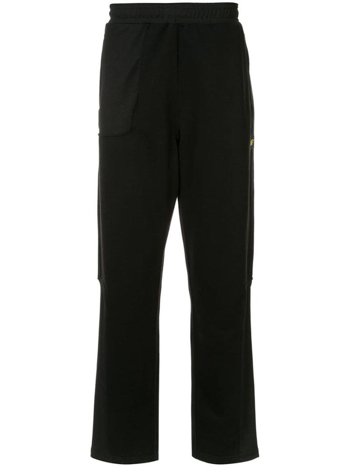 Affix Straight-leg Track Pants - Black