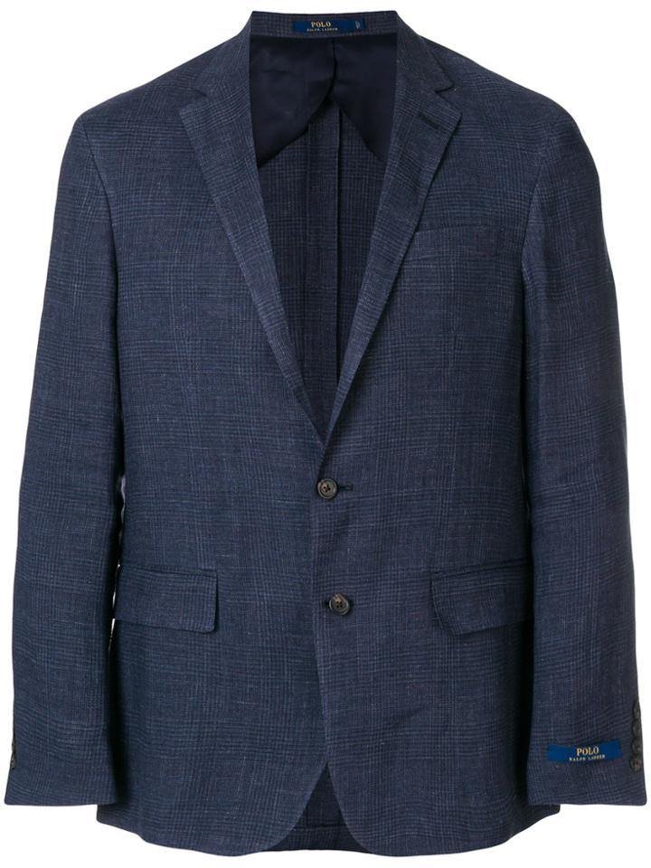 Polo Ralph Lauren Single Breasted Blazer - Blue