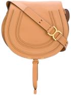 Chloé - Marcie Tassel Satchel - Women - Calf Leather - One Size, Nude/neutrals, Calf Leather
