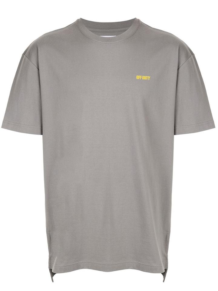 Off Duty Stair T-shirt - Grey