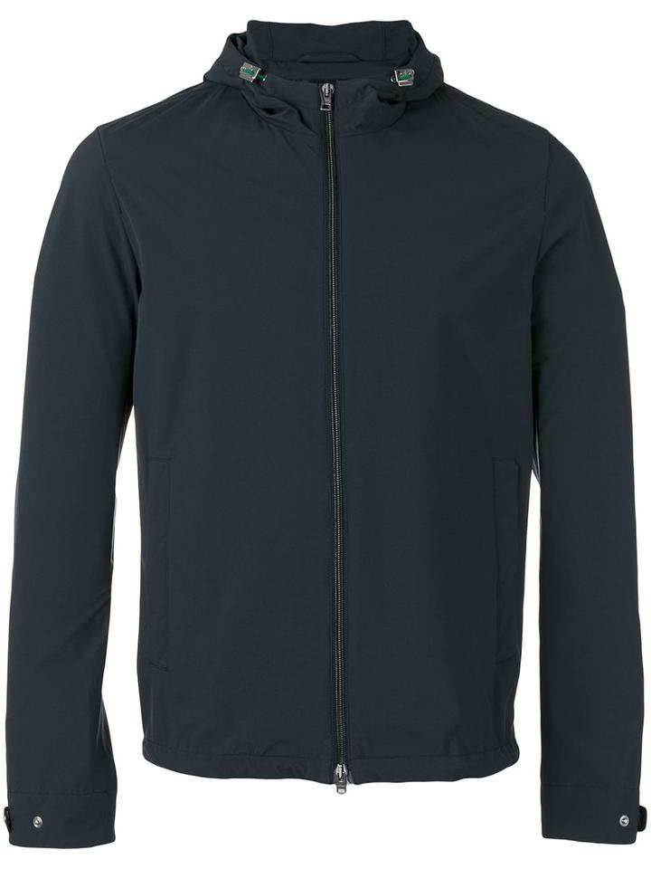 Herno - Hooded Jacket - Men - Polyamide - 54, Blue, Polyamide