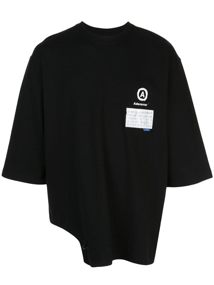 Ader Error 10 Corso A Stopper T-shirt - Black
