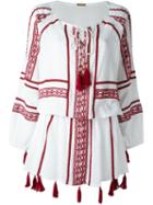 Dodo Bar Or Mustafa Midi Dress, Women's, Size: M, White, Cotton