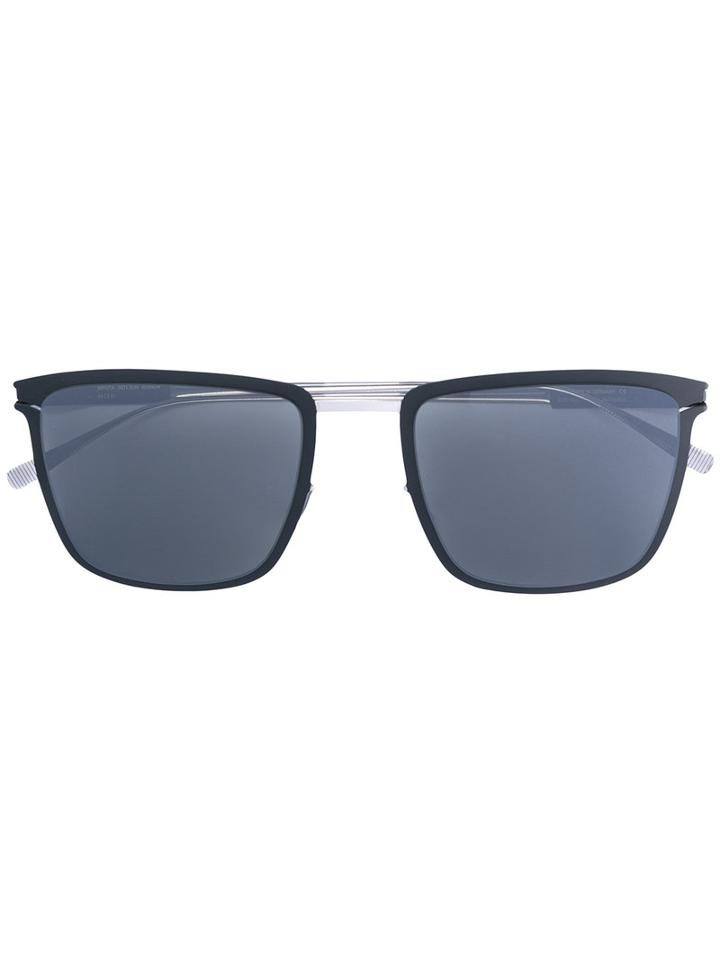 Mykita - Vernon Square Sunglasses - Unisex - Acetate/metal - One Size, Black, Acetate/metal