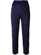 Issey Miyake Vintage Cropped Pleated Trousers