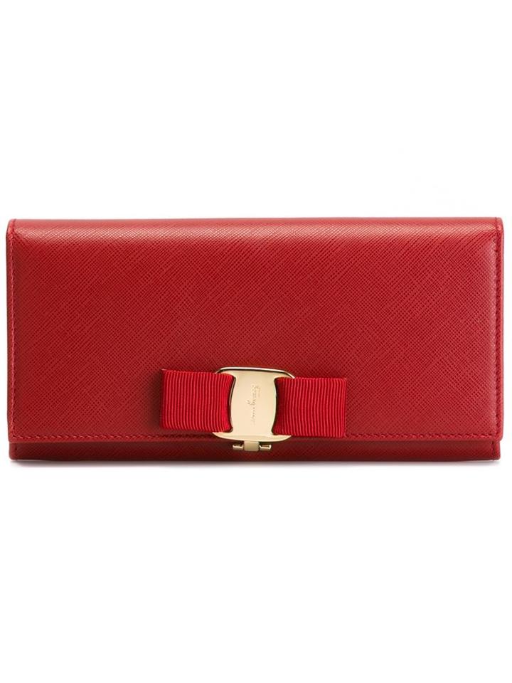 Salvatore Ferragamo 'miss Vara' Long Wallet