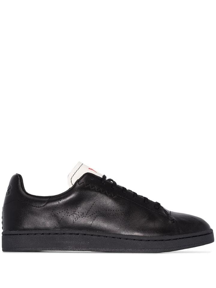 Y-3 Black Yohji Court Sneakers