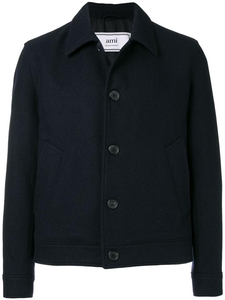 Ami Alexandre Mattiussi Buttoned Jacket - Blue