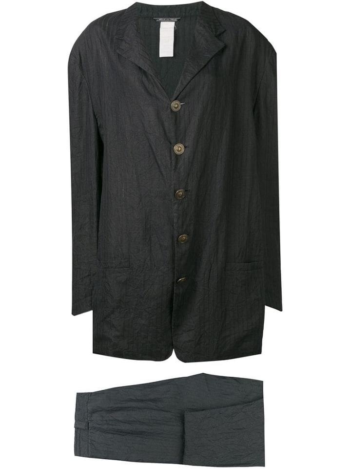 Versace Pre-owned 1980's Oversized Two Piece Suit - Blue