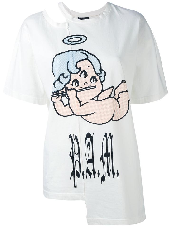 Pam Perks And Mini - Eye See You T-shirt - Women - Cotton - M, White, Cotton
