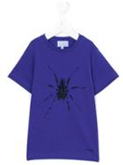 Lanvin Petite - Beaded Spider T-shirt - Kids - Cotton - 6 Yrs, Blue
