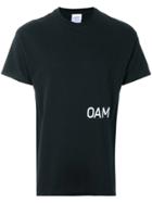 Oamc Embroidered Logo T-shirt - Black