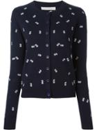 See By Chloé Embroidered Flower Cardigan
