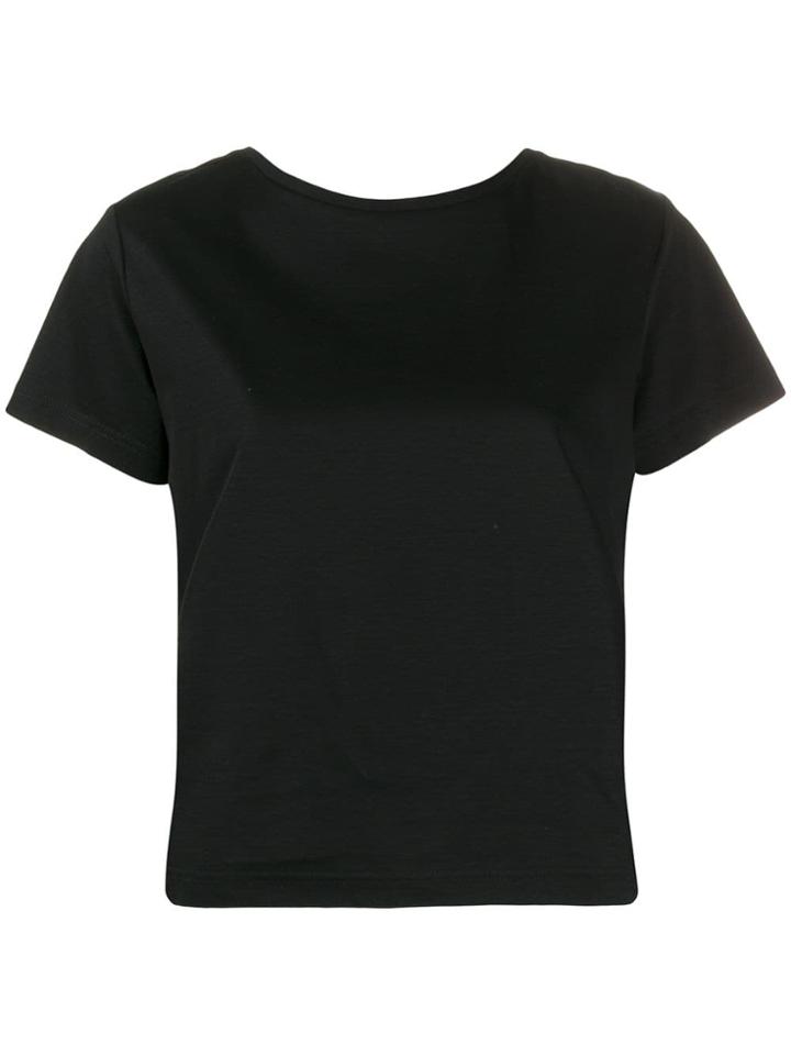 Diesel Tape Detail T-shirt - Black